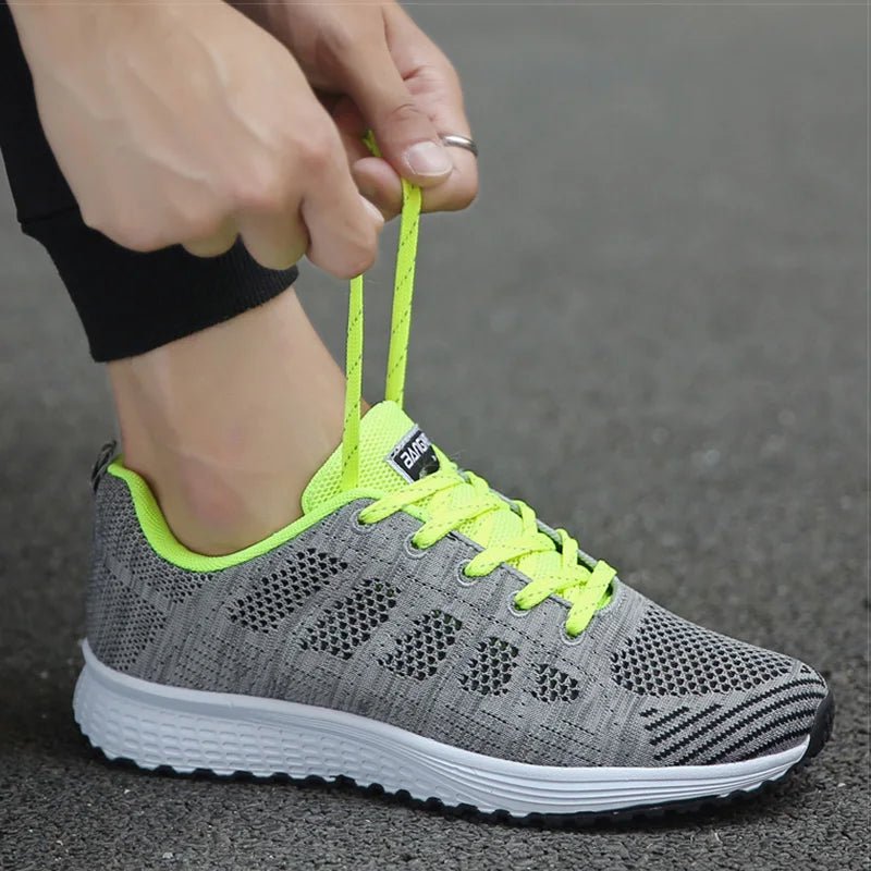 Breathable Mesh Women Sneakers - Nova Shine