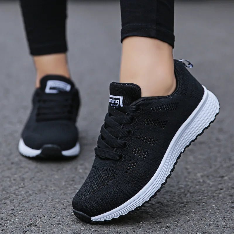 Breathable Mesh Women Sneakers - Nova Shine