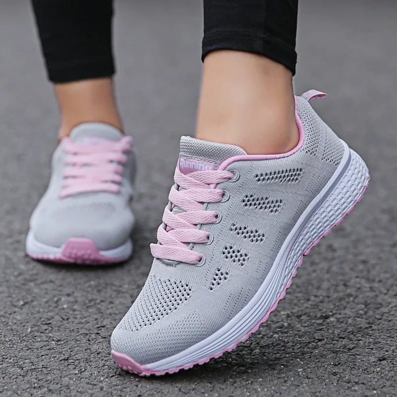 Breathable Mesh Women Sneakers - Nova Shine