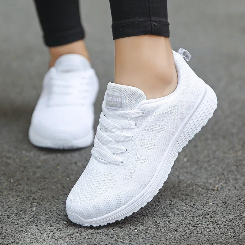 Breathable Mesh Women Sneakers - Nova Shine