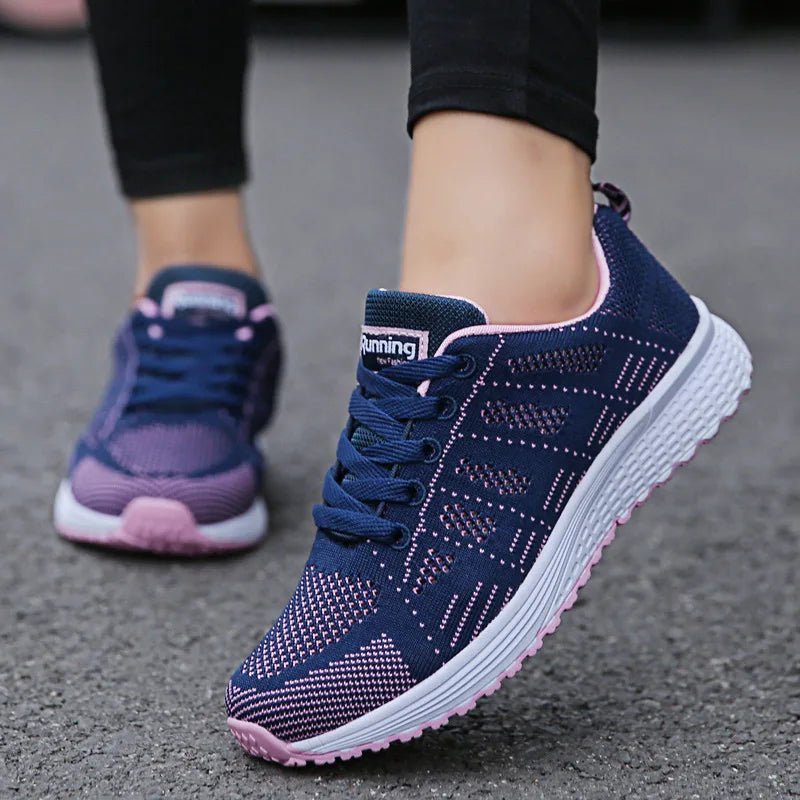Breathable Mesh Women Sneakers - Nova Shine