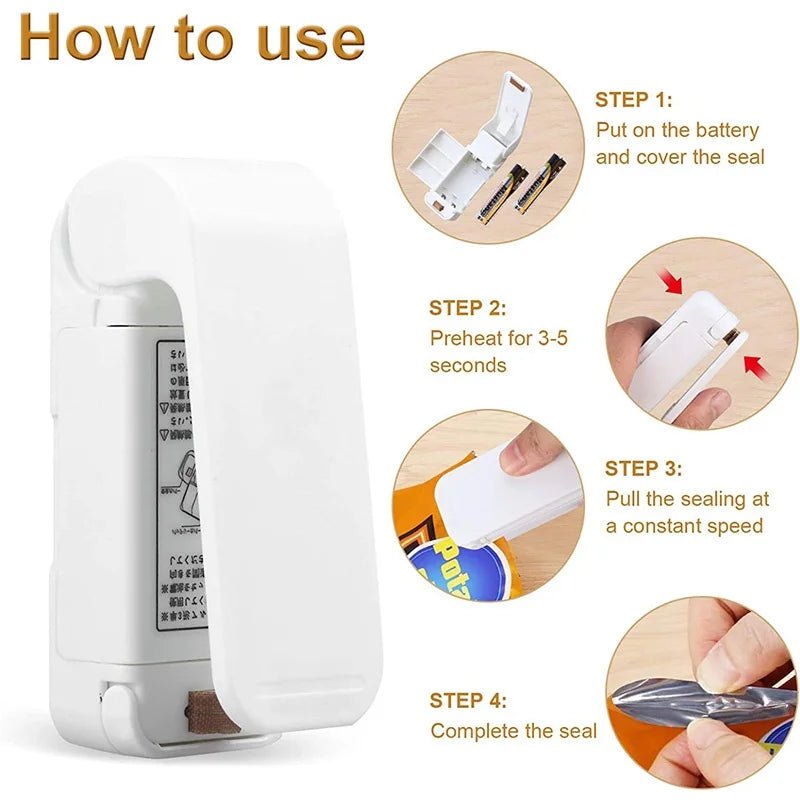 Mini Heat Bag Sealer - Nova Shine
