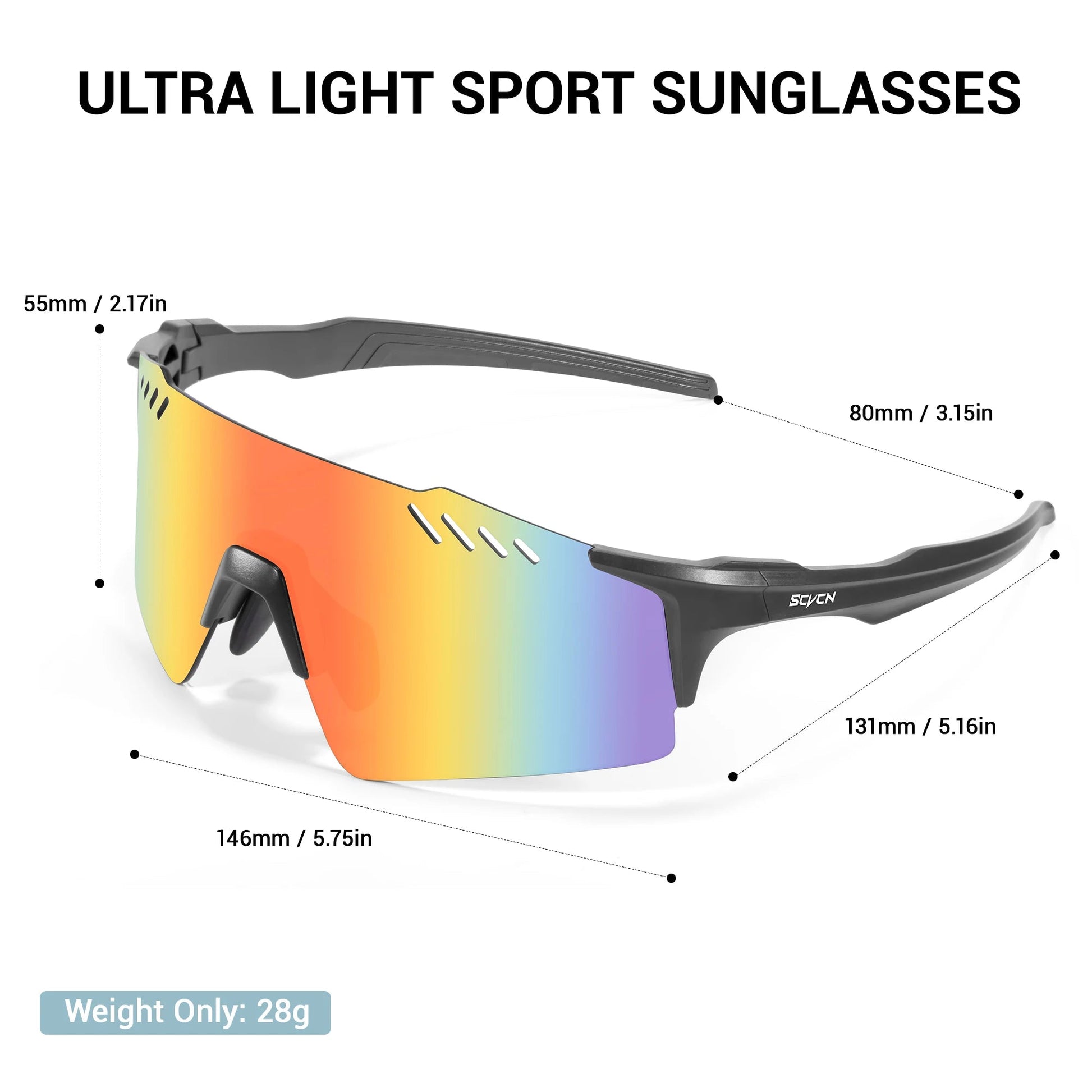 Outdoor Photochromic Cycling Glasses - Nova Shine