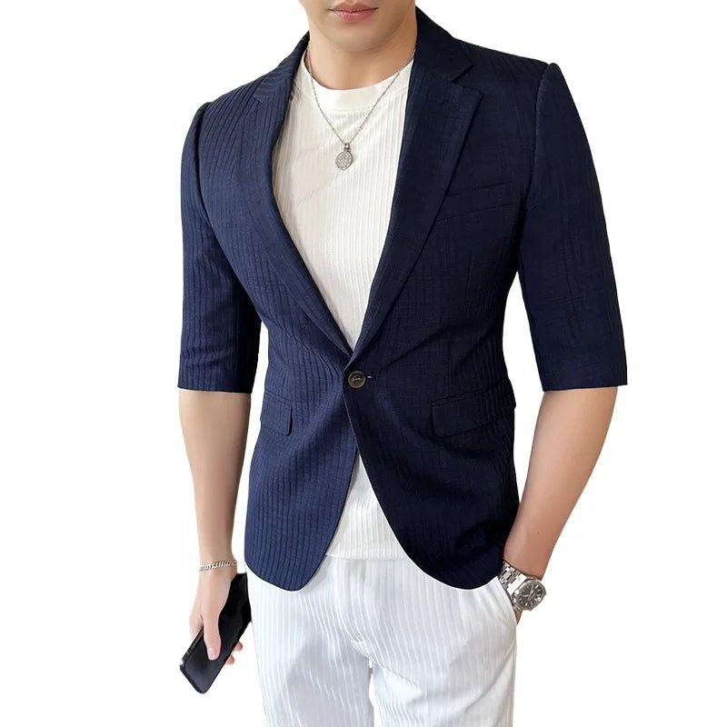 Summer Striped Suit - Nova Shine